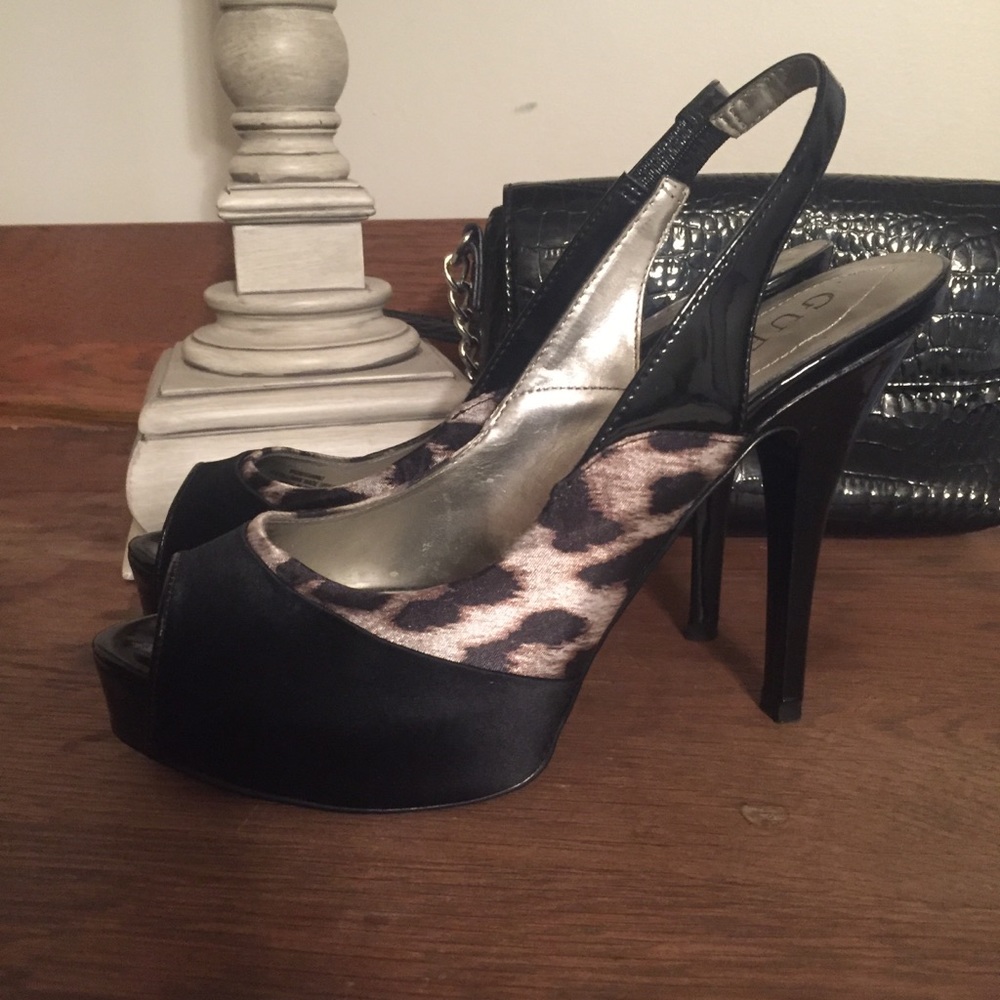 Guess heels, excellent condition, size 7 1/2 - Picture 3 of 8